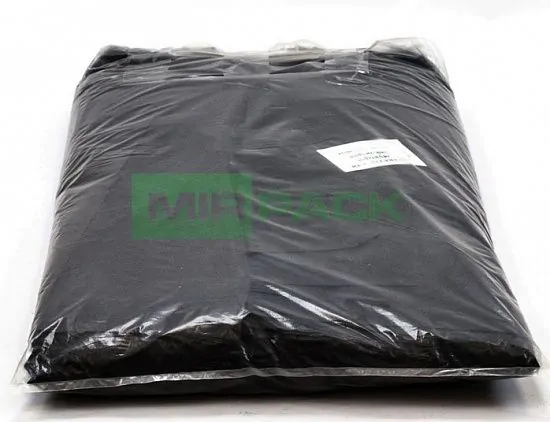 Мешки для мусора 180 л, 70 мкм, ПВД, 100 шт. черные, 2х слойные - Вид 3